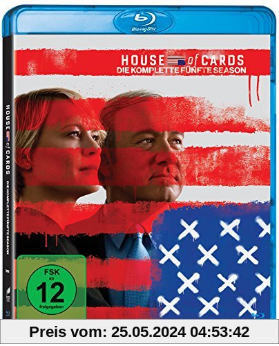 House of Cards - Die komplette fünfte Season (4 Discs) [Blu-ray] von Kevin Spacey