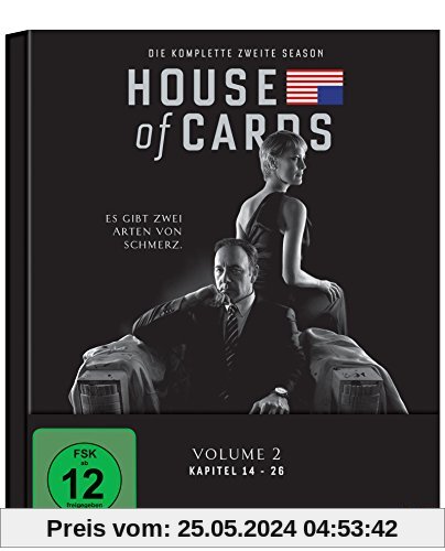 House of Cards - Die komplette zweite Season (4 Discs) [Blu-ray] von Kevin Spacey