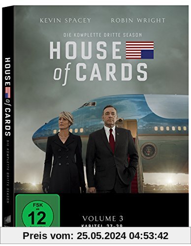 House of Cards - Season 3 [4 DVDs] von Kevin Spacey