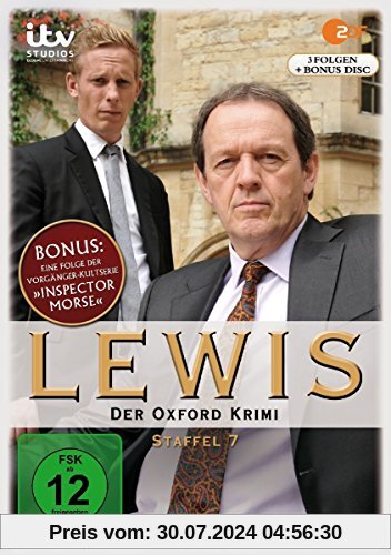 Lewis - Der Oxford Krimi: Staffel 7  [4 DVDs] von Kevin Whately