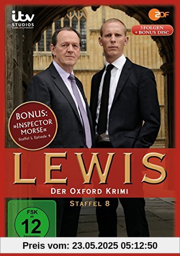 Lewis - Der Oxford Krimi: Staffel 8 [4 DVDs] von Kevin Whately