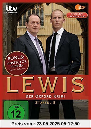 Lewis - Der Oxford Krimi: Staffel 8 [4 DVDs] von Kevin Whately