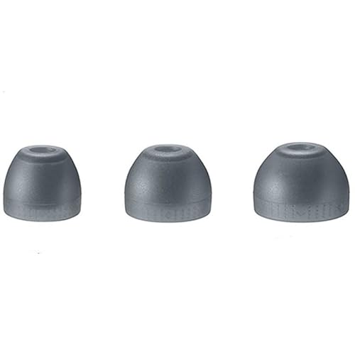 3 Paare Silikon Kopfhörer Ohrstöpsel für Sony WI-1000X / WI-H700 / MDR-XB70BT / MDR-XB80BS / MDR-XB75AP Kabellos Lärm Stornieren Headset - Ohrhörer Ohrpolster Abdeckung (Größe L/M/S, Grau) von Kewing