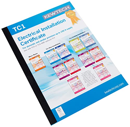 Kewtech TC1 Elektroinstallationszertifikate – Neue 18. Ausgabe Kewtech TC1 Elektroinstallationszertifikate – Neue 18. Ausgabe von Kewtech