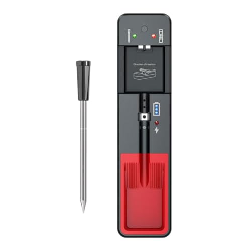 KEXPERY Kabelloses BT Fleischthermometer Fleischthermometer Ultra-Thin Sonde mit Kochthermometer Apps für BBQ Ofen Grill & Smoker KEXPERY Kabelloses BT Fleischthermometer Fleischthermometer Ultra-Thin Sonde mit Kochthermometer Apps für BBQ Ofen Grill & Smoker von Kexpery