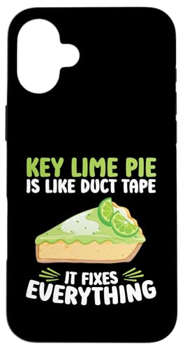Kuchenrezept Klebeband West Florida Dessert Key Lime Pie Hülle für iPhone 16 Plus von Key Lime Pie Clothe For Food & Lemon Pie Baker
