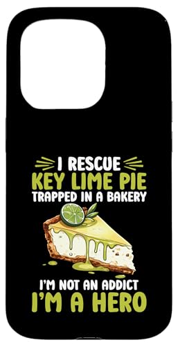 Rezept für Food Lover Pie I Rescue Baker Bakery Zitronenkuchen Hülle für iPhone 15 Pro von Key Lime Pie Clothe For Food & Lemon Pie Baker