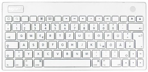 Keysonic KSK-3001 iBT schnurlos Tastatur im Mac-Layout Deutsch von KeySonic
