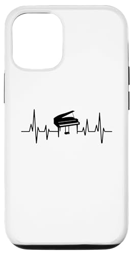Hülle für iPhone 14 Pro Heartbeat Piano Keys Keyboard Pianist Keyboarder Pianisten Pianisten von Keyboard Piano Gift For A Pianist