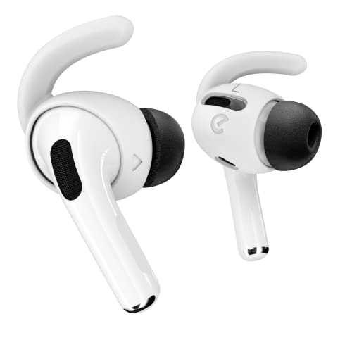 KeyBudz EarBuddyz Ultra for AirPods Pro, Schaumstoffaufsätze und Ohrhaken für AirPods Pro von Keybudz