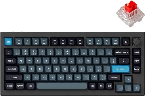 Keychron Key Q1 Pro 75% Alu RGB Key Red bk H Q1P-M1-DE Keychron Key Q1 Pro 75% Alu RGB Key Red bk H Q1P-M1-DE von Keychron