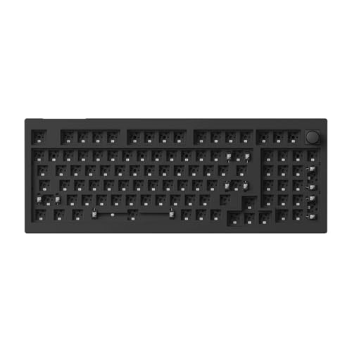 Keychron V5 Max Kabellose Mechanische Tastatur mit Nummernblock, 96% Layout, QMK/VIA, 2,4 GHz/Bluetooth 5.1/USB, RGB-LED, Hot-Swappable, Barebone für Mac Windows Linux Keychron V5 Max Kabellose Mechanische Tastatur mit Nummernblock, 96% Layout, QMK/VIA, 2,4 GHz/Bluetooth 5.1/USB, RGB-LED, Hot-Swappable, Barebone für Mac Windows Linux von Keychron