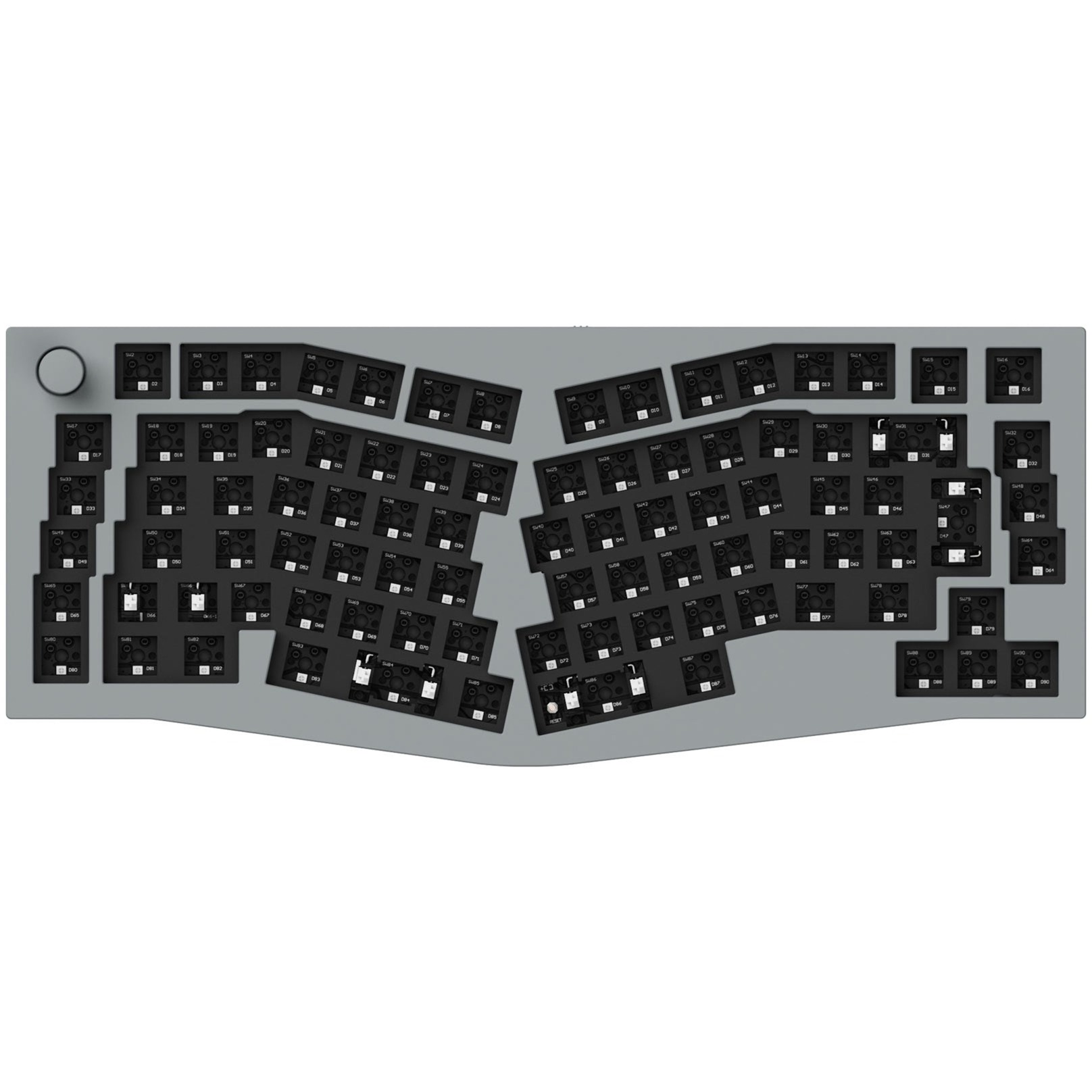 Q10 Barebone ISO Knob, Gaming-Tastatur von Keychron