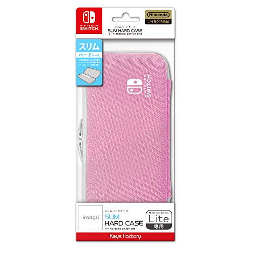 Keys Factory Slim Hard CASE for Nintendo Switch Lite Pale Pink von Keys Factory