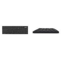 KEYSONIC Silikon Keyboard KSK-8030 schwarz (28035) von Keysonic