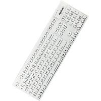 KEYSONIC Silikon Keyboard KSK-8030 weiß (28063) von Keysonic