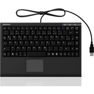 KeySonic ACK-540U+ - verkabelt - US Layout - USB - Schwarz - USB - Windows 2000 - Windows 2000 Professional - Windows 98SE - Windows ME - Windows Vista Business - Windows V - 0 - 50 °C (12862) von Keysonic