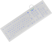 KeySonic KSK-8031INEL Tastatur Industriell USB QWERTZ Deutsch Weiß KeySonic KSK-8031INEL Tastatur Industriell USB QWERTZ Deutsch Weiß von Keysonic
