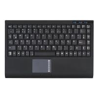 KeySonic Mini Tastatur, mit Touchpad und Scrollfunktion, USB (ACK-540 U+) von Keysonic