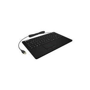 Keysonic KSK-5230 - Tastatur - USB - Schweiz - Schwarz / Weiß von Keysonic