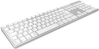 Keysonic KSK-8022BT - Tastatur - kabellos - Bluetooth 3.0 - Deutsch - Silber von Keysonic