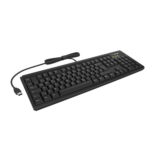 Keysonic Tastatur KSK-8040U-CR, Kabelgebunden Integriertes Smartcard-Lesegerät, Robuste Bauweise, USB-A-Anschluss Keysonic Tastatur KSK-8040U-CR, Kabelgebunden Integriertes Smartcard-Lesegerät, Robuste Bauweise, USB-A-Anschluss von Keysonic