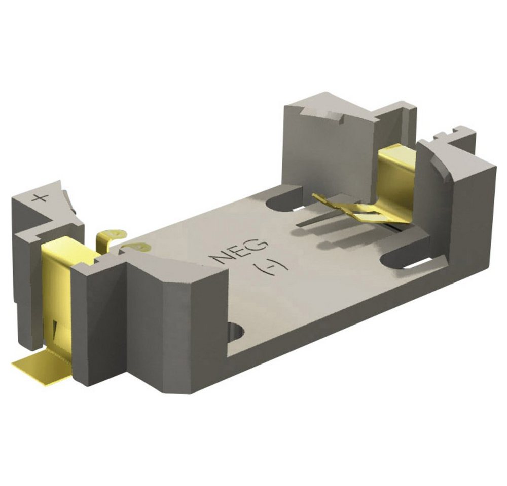 Keystone Electronics Keystone Electronics 1052 Knopfzellenhalter 1x CR 2450 Horizontal, Obe Akku Keystone Electronics Keystone Electronics 1052 Knopfzellenhalter 1x CR 2450 Horizontal, Obe Akku von Keystone Electronics