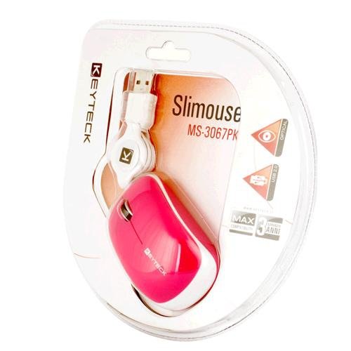 Keyteck ms-3067pk Maus – USB – pink von Keyteck