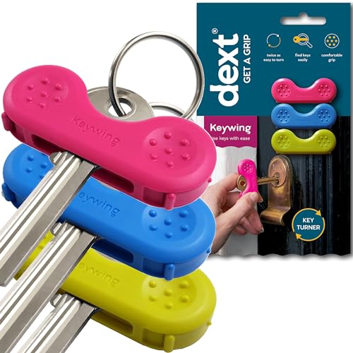 Keywing Dreierpackung v2. Ideale Schlüsseldrehhilfe. Schlüssel Lassen Sich Leichter greifen, halten und drehen. Hilft Menschen mit Arthritis, multipler Sklerose und schlecht beweglichen Händen. Keywing Dreierpackung v2. Ideale Schlüsseldrehhilfe. Schlüssel Lassen Sich Leichter greifen, halten und drehen. Hilft Menschen mit Arthritis, multipler Sklerose und schlecht beweglichen Händen. von Keywing
