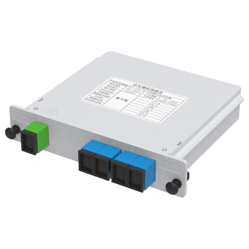 1 x 4 UPC-Fasersplitter mit optischem Internetgerät mit geringer Einfügung und geringem Einfügungsverlust aus ABS für eine stabile Internetverbindung von Kfwfuaee