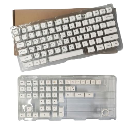 120 Ersatztastenkappen für mechanische Tastaturen, minimalistisch, Weiß, Tastenset für Englisch, Japanisch, Koreanisch, Russisch 120 Ersatztastenkappen für mechanische Tastaturen, minimalistisch, Weiß, Tastenset für Englisch, Japanisch, Koreanisch, Russisch von Kfwfuaee