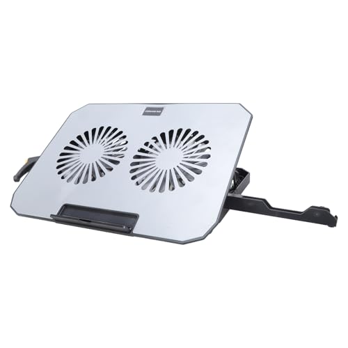 Kfwfuaee Ergonomisches Laptop Kühlkissen Mit 2 Ruhigen Fans Telefonhalter Funktion Für Notebooks Bis Zu 17 "USB Verbindung Kfwfuaee Ergonomisches Laptop Kühlkissen Mit 2 Ruhigen Fans Telefonhalter Funktion Für Notebooks Bis Zu 17 "USB Verbindung von Kfwfuaee