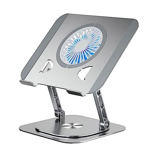 Kfwfuaee F3 Laptop Ständer Neue Aluminiumlegierung Desktop Faltregal 360 Grad Drehung Der Notebook Kühlung Lüfter Optional Kfwfuaee F3 Laptop Ständer Neue Aluminiumlegierung Desktop Faltregal 360 Grad Drehung Der Notebook Kühlung Lüfter Optional von Kfwfuaee