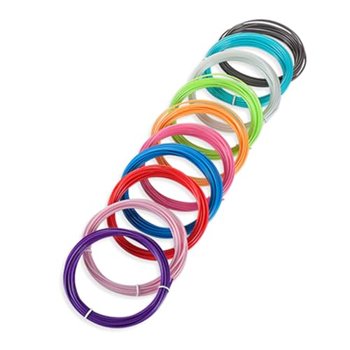 PCL-Stift-Filament, rauchfrei, geruchlos, 3D Art, 1,75 mm Durchmesser, kinderfreundlich, einfach zu formen PCL-Stift-Filament, rauchfrei, geruchlos, 3D Art, 1,75 mm Durchmesser, kinderfreundlich, einfach zu formen von Kfwfuaee
