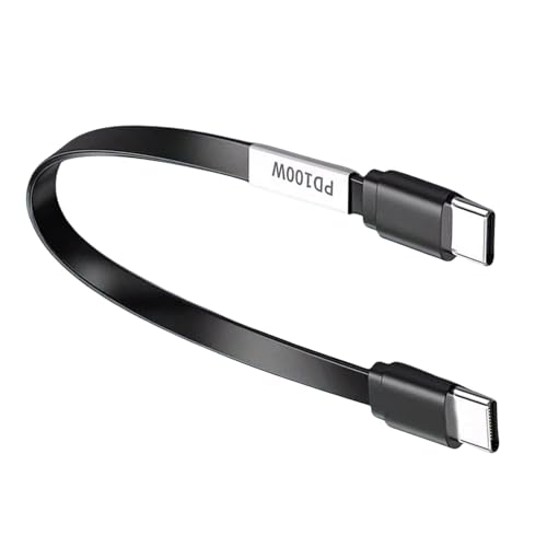 USB C Schnelles Ladekabel Flaches Silikondraht 100W Stützt Stütze Fast Data Getriebe Typ C C Kabel von Kfwfuaee