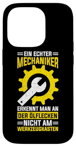 Ein Echter Mechaniker Erkennt Man Der Ölflecken Hülle für iPhone 14 Pro Ein Echter Mechaniker Erkennt Man Der Ölflecken Hülle für iPhone 14 Pro von Kfz-Mechaniker Werkstatt Automechaniker Kfz