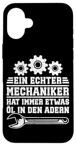 Ein Echter Mechaniker Hat Immer Etwas Öl In Den Adern Hülle für iPhone 16 Plus Ein Echter Mechaniker Hat Immer Etwas Öl In Den Adern Hülle für iPhone 16 Plus von Kfz-Mechaniker Werkstatt Automechaniker Kfz