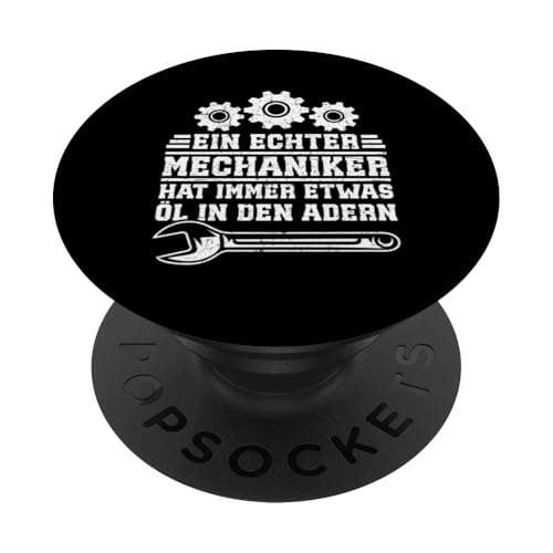 Ein Echter Mechaniker Hat Immer Etwas Öl In Den Adern PopSockets Klebender PopGrip Ein Echter Mechaniker Hat Immer Etwas Öl In Den Adern PopSockets Klebender PopGrip von Kfz-Mechaniker Werkstatt Automechaniker Kfz