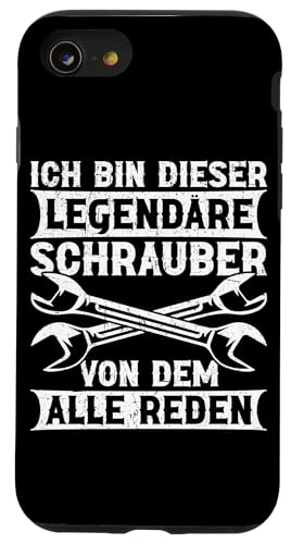 Ich Bin Dieser Legendäre Schrauber Von Dem Alle Reden Hülle für iPhone SE (2020) / 7 / 8 von Kfz-Mechaniker Werkstatt Automechaniker Kfz