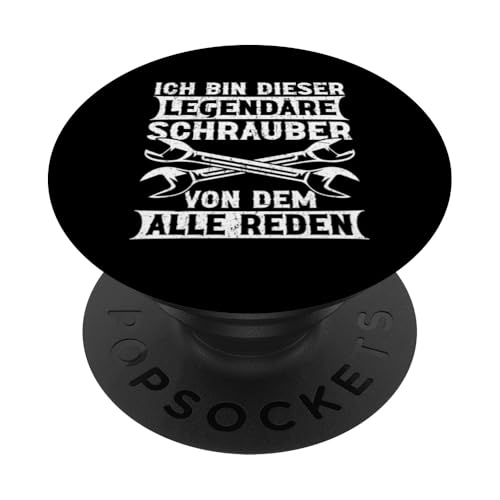 Ich Bin Dieser Legendäre Schrauber Von Dem Alle Reden PopSockets Klebender PopGrip Ich Bin Dieser Legendäre Schrauber Von Dem Alle Reden PopSockets Klebender PopGrip von Kfz-Mechaniker Werkstatt Automechaniker Kfz