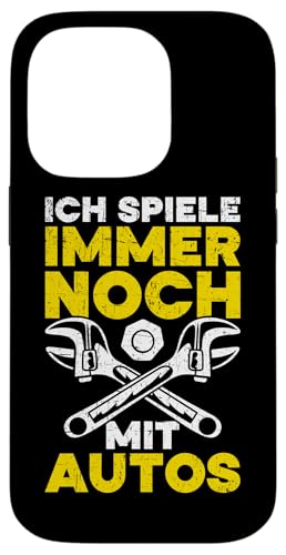 Ich Spiele Immer Noch Mit Autos Autoschrauber Autowerkstatt Hülle für iPhone 14 Pro Ich Spiele Immer Noch Mit Autos Autoschrauber Autowerkstatt Hülle für iPhone 14 Pro von Kfz-Mechaniker Werkstatt Automechaniker Kfz