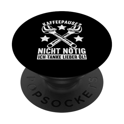 Kaffeepause Nicht Nötig Ich Tanze Lieber Öl Autoschrauber PopSockets Klebender PopGrip Kaffeepause Nicht Nötig Ich Tanze Lieber Öl Autoschrauber PopSockets Klebender PopGrip von Kfz-Mechaniker Werkstatt Automechaniker Kfz