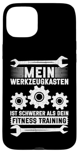Mein Werkzeugkasten Ist Schwerer Als Dein Fitness Training Hülle für iPhone 15 Plus Mein Werkzeugkasten Ist Schwerer Als Dein Fitness Training Hülle für iPhone 15 Plus von Kfz-Mechaniker Werkstatt Automechaniker Kfz