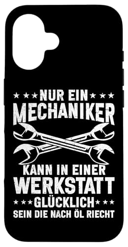 Nur Ein Mechaniker Kann In Einer Werkstatt Glücklich Sein Hülle für iPhone 16 Nur Ein Mechaniker Kann In Einer Werkstatt Glücklich Sein Hülle für iPhone 16 von Kfz-Mechaniker Werkstatt Automechaniker Kfz