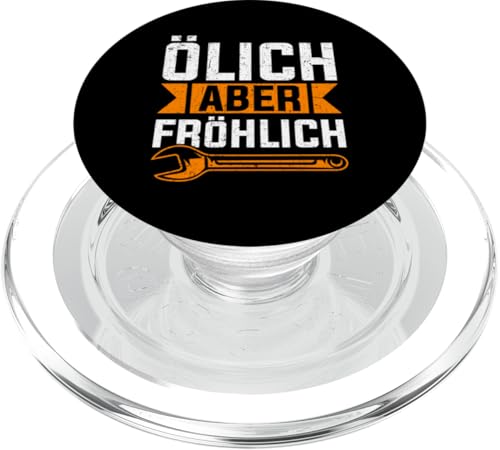 Ölich Aber Fröhlich Autoschrauber Kfz Autowerkstatt PopSockets PopGrip für MagSafe Ölich Aber Fröhlich Autoschrauber Kfz Autowerkstatt PopSockets PopGrip für MagSafe von Kfz-Mechaniker Werkstatt Automechaniker Kfz