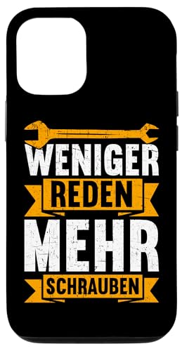Weniger Reden Mehr Schrauben Autoschrauber Autowerkstatt Hülle für iPhone 12/12 Pro Weniger Reden Mehr Schrauben Autoschrauber Autowerkstatt Hülle für iPhone 12/12 Pro von Kfz-Mechaniker Werkstatt Automechaniker Kfz