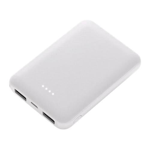 KhUkhu Bank – 10000 Mah Bank | Tragbares Bankladegerät | 5-V-Schnelllade-Telefonakkupack | USB-Akkupack-Powerbank | Telefonladegerät Für USB-Geräte,Weiß KhUkhu Bank – 10000 Mah Bank | Tragbares Bankladegerät | 5-V-Schnelllade-Telefonakkupack | USB-Akkupack-Powerbank | Telefonladegerät Für USB-Geräte,Weiß von KHUKHU