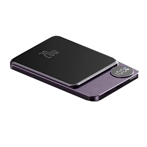 KhUkhu Powerbank Mit Schnellladefunktion, Tragbares Ladegerät, Externer Akku, 10.000 Mah, PD, 20 W, Schnelllade-Powerbank Für Mobiltelefone, Tablets Und Mehr, Extern,A von KhUkhu