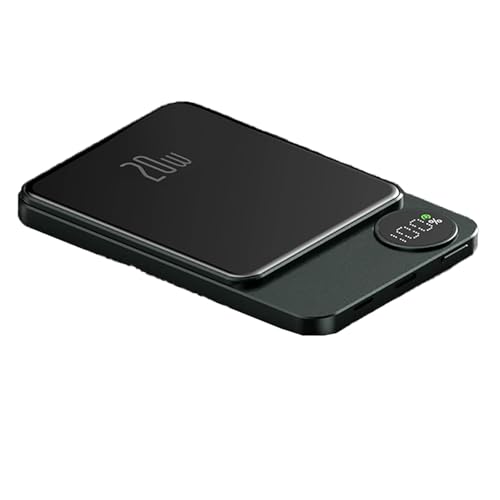 KhUkhu Powerbank Mit Schnellladefunktion, Tragbares Ladegerät, Externer Akku, 10.000 Mah, PD, 20 W, Schnelllade-Powerbank Für Mobiltelefone, Tablets Und Mehr, Extern,C von KhUkhu