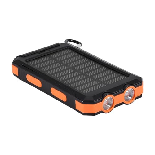 KhUkhu Solarladegerät-Powerbank, Tragbares Kabelloses Ladegerät Mit 10.000 Mah, Externer Kompass-Akku Mit Doppeltaschenlampe Für Camping KhUkhu Solarladegerät-Powerbank, Tragbares Kabelloses Ladegerät Mit 10.000 Mah, Externer Kompass-Akku Mit Doppeltaschenlampe Für Camping von KhUkhu